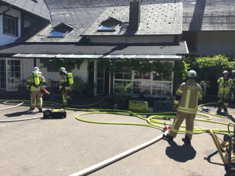 Kaminbrand - Freiwillige Feuerwehr Elzach