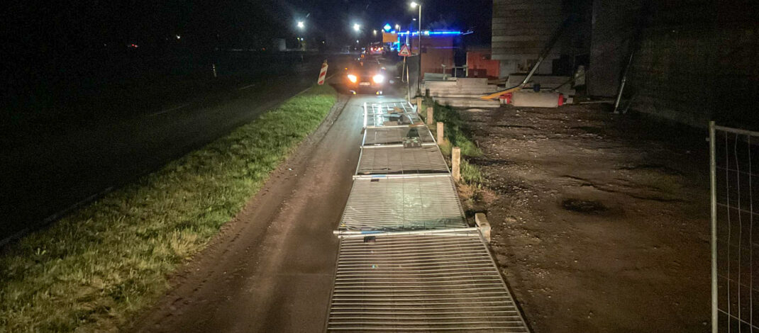 TH 1 – Gegenstand auf Straße