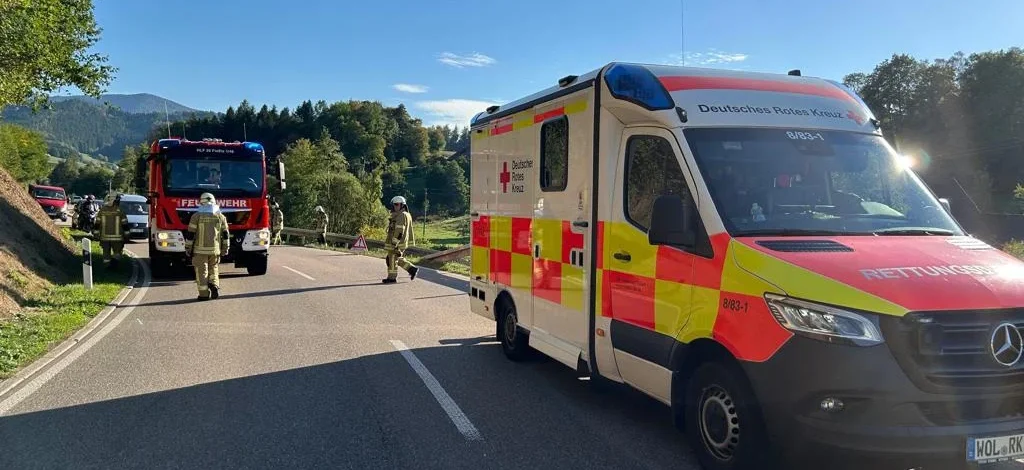TH-2, Absicherung Verkehrsunfall